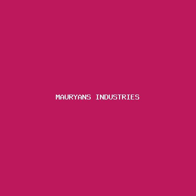MAURYANS INDUSTRIES logo