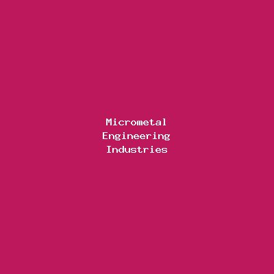 Micrometal Engineering Industries logo