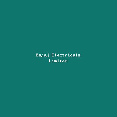 Bajaj Electricals Limited logo