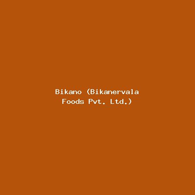 Bikano (Bikanervala Foods Pvt. Ltd.) logo