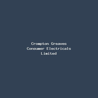 Crompton Greaves Consumer Electricals Limited logo