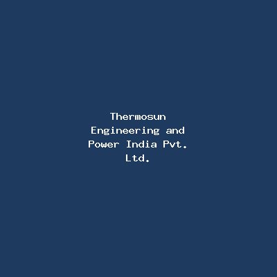 Thermosun Engineering and Power India Pvt. Ltd. logo