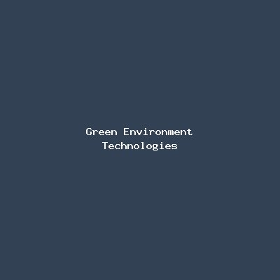 Green Environment Technologies logo
