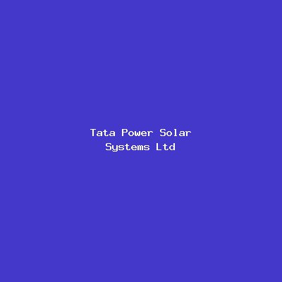 Tata Power Solar Systems Ltd logo